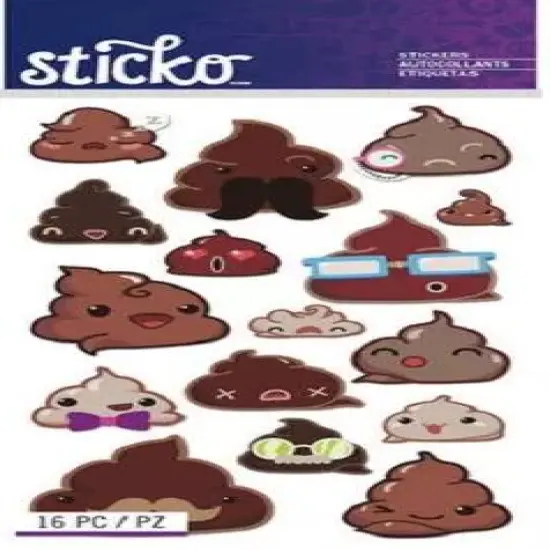 Sticko Funny Frosting Stickers {1}