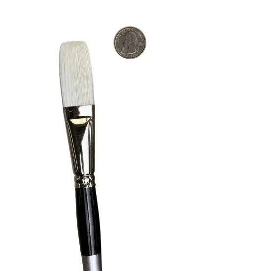 Trekell Opal - Synthetic Hog Bristle - Long Handle - Big Brush {4}