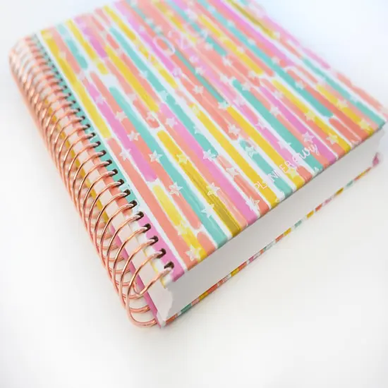 2025 Planner - Horizontal Layout, Spiral Bound - "Stars & Stripes" (#110) {5}