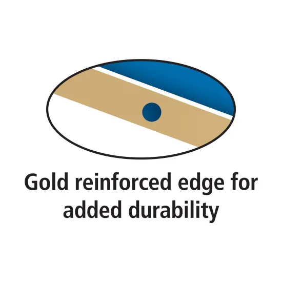 Avery Insertable Dividers for 3 Ring Binders, 5 Tabs per Set, Multicolor Big Tab, Buff Paper with Gold-Reinforced Holes (11121) {2}