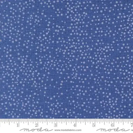 Dotty Thatched Royal 44"/45" Fabric Per Yard {1}
