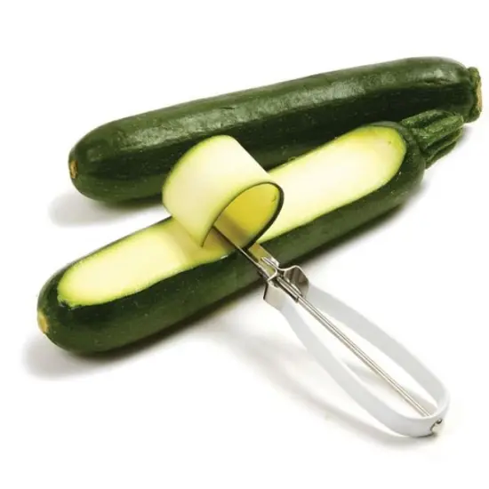 Norpro Classic Non-Slip PVC Coated Handle Stainless Steel Vegetable Peeler {3}