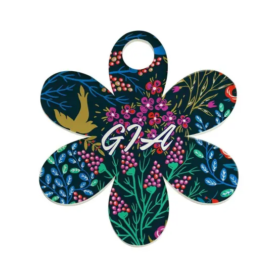 Craft Express 10 Pack 40oz Tumbler Acrylic Flower Sublimation Name Tags {6}