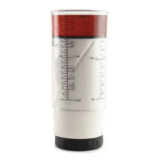 Norpro 2 Cup Capacity Adjustable Measuring Cup - For Liquids or Solids {6}