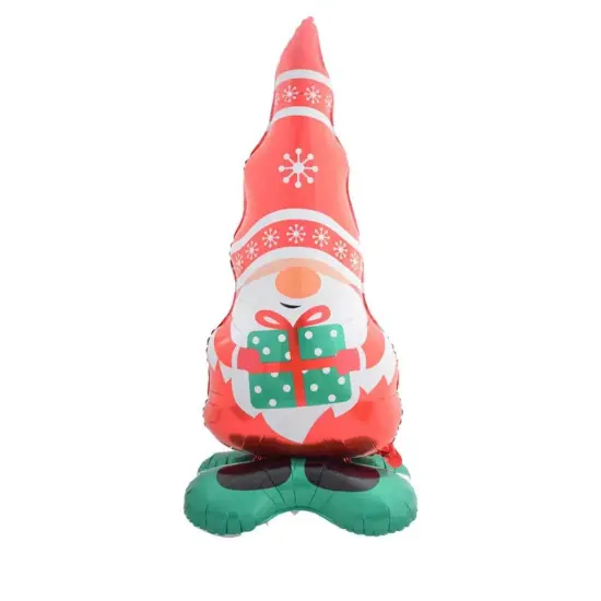 Christmas Gnome Standing Foil Balloon Decoration F07M1-62 {1}