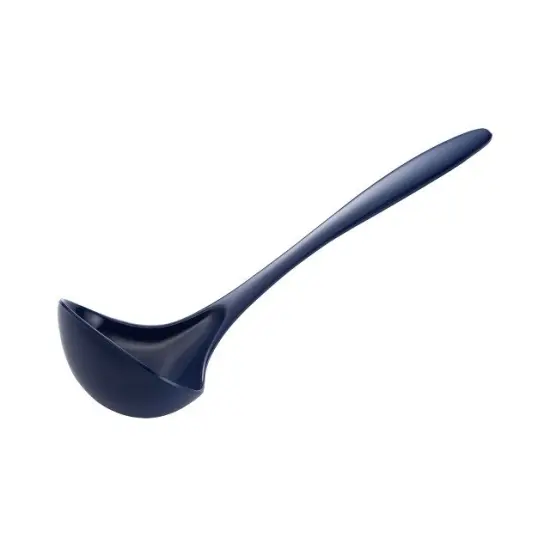 Hutzler 7.5-Inch Long Mini Melamine Ladle, Great for Serving Sauces and Gravies Black {6}