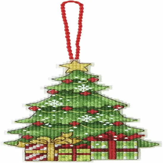 Counted Cross Stitch Christmas Tree Ornament Kit {1}