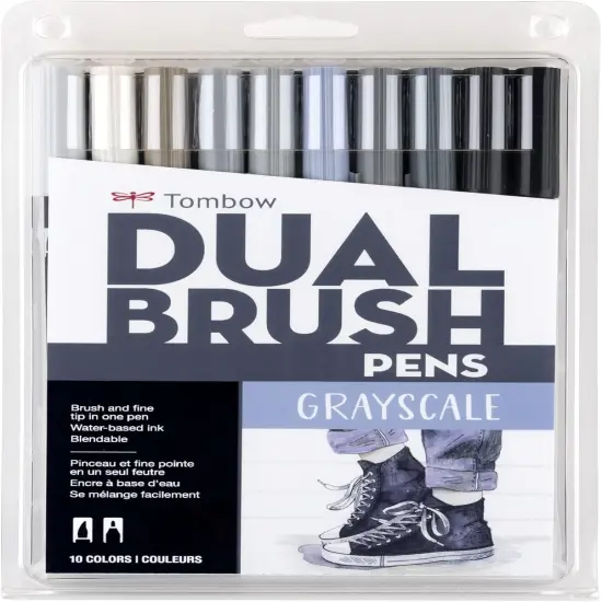 Dual Brush Pen Art Markers {1}