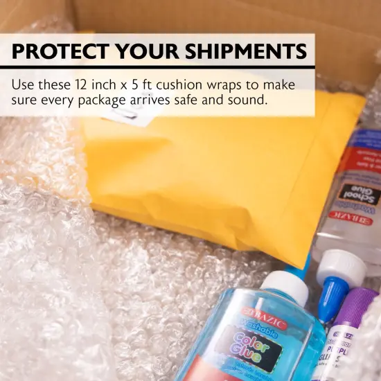 BAZIC Bubble Roll Cushion Wrap 12in X 5ft {3}