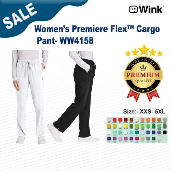 Wink&reg; Women&rsquo;s Premiere Flex Cargo Pant {3}