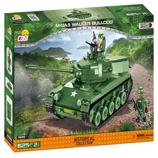 COBI Historical Collection: Vietnam War M41A3 Walker Bulldog Tank {3}