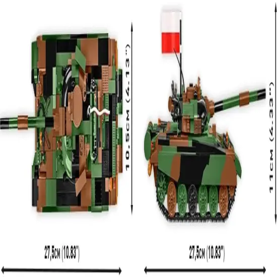 COBI Armed Forces T-72 M1R (PL/UA) Tank {4}