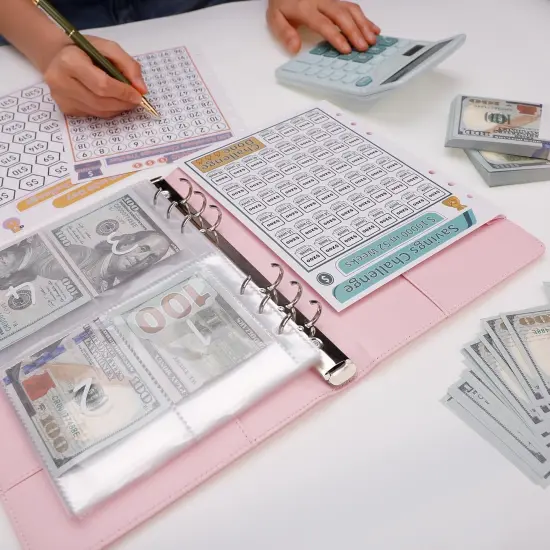 100 Envelopes Money Saving Challenge Binder {4}