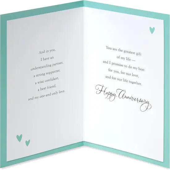 Romantic Anniversary Card (Greatest Gift) {2}