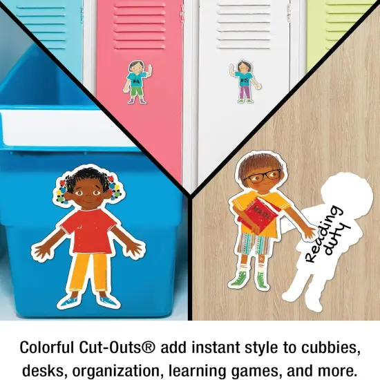 36-Piece All are Welcome Children's Book Cutouts {5}