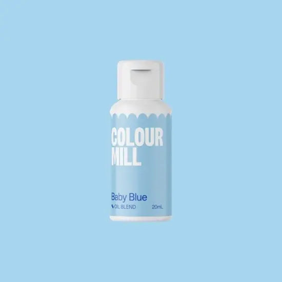 20ml Baby Blue Oil Based Colouring for Vibrant Buttercream Ganache Fondant Cake Batter and More {2}