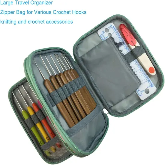 New Crochet Hook Case Without Hooks and Accessories {2}