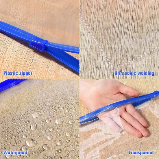 100 Pcs Plastic Poly Envelope - Multicolor {2}