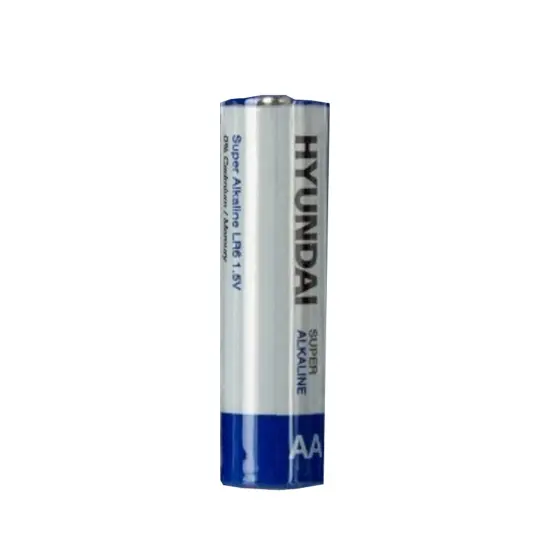 HYUNDAI&reg; 4 Pack AA Alkaline Batteries {5}