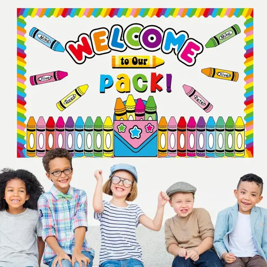 Welcome to Our Pack Bulletin Board Decorations {4}