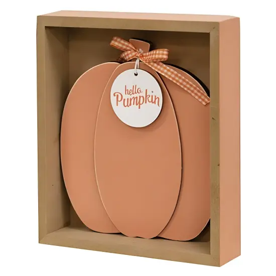 2 - Set Sweaters and Blue Jeans Box Sign with Hello Pumpkin Easel {3}