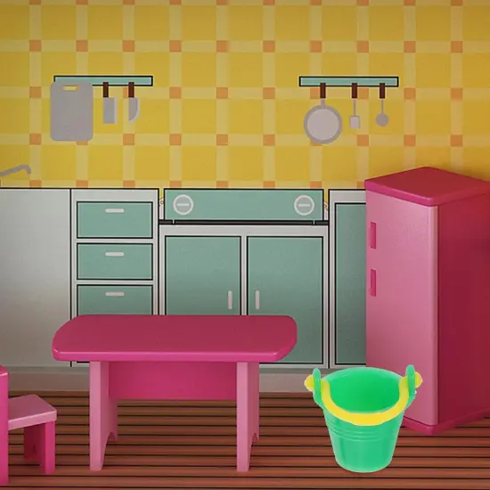 10pcs - Mini Plastic Beach Pail {4}