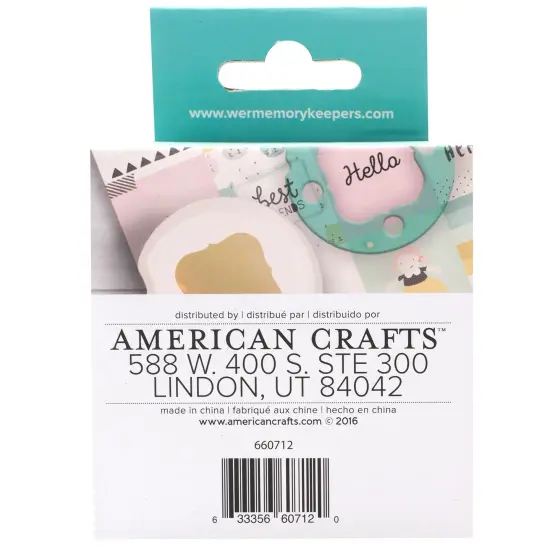 We R Clear Cut Punch 2"-Bracket {4}