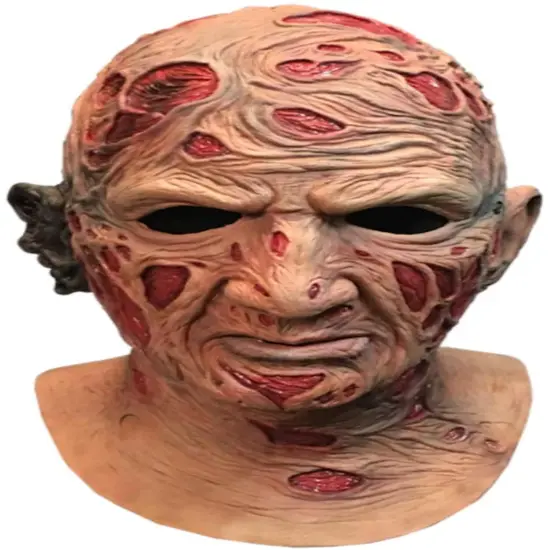 A Nightmare On Elm Street Springwood Slasher Deluxe Freddy Adult Latex Mask {1}