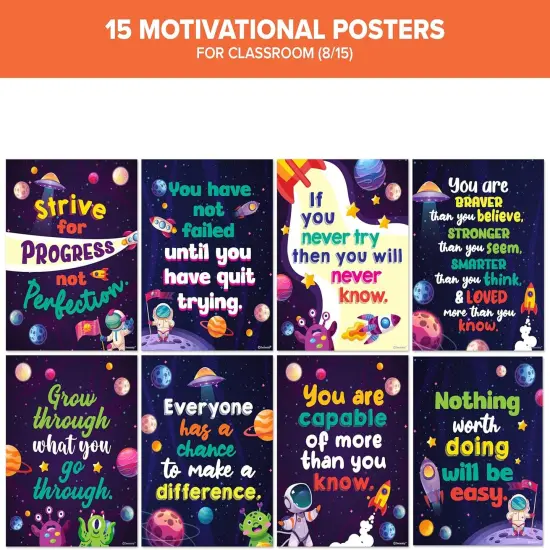 15 Motivational Space Themed Classroom Decor {2}