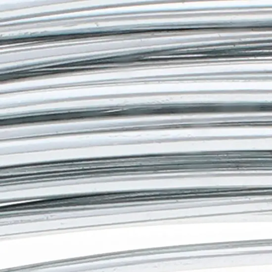 The Beadsmith 12-Gauge Anodized Aluminum Wire for Jewelry Making, Metal Wire for Wrapping Silver {3}