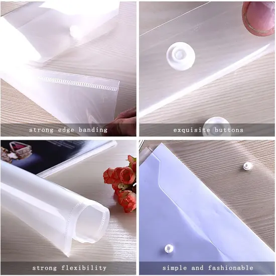 Plastic Envelopes (Pack of 8) - 8 Colors {5}