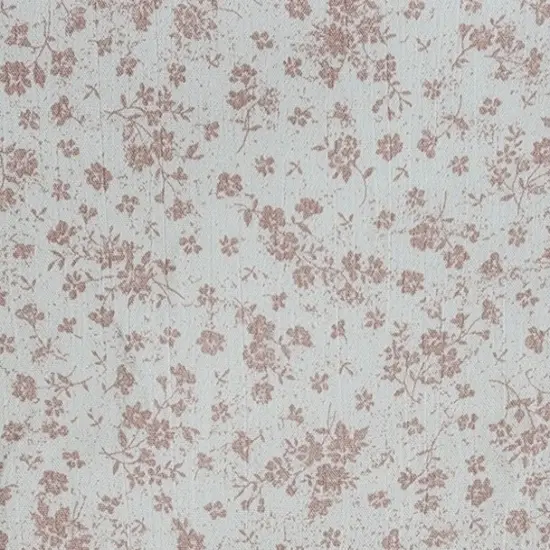 1 Yard Blush & Off White Rayon Crinkle Apparel Fabric Sheer & Flowing, 50/52" Width Off White Blush {4}