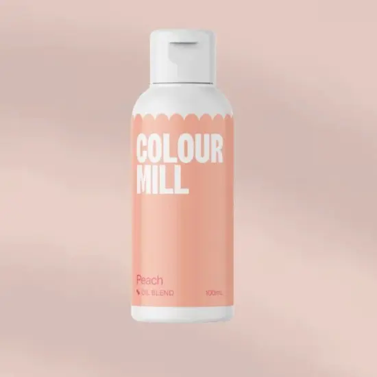 100ml Colour Mill Oil Based Food Colouring Peach For Buttercream Chocolate & Baking {3}