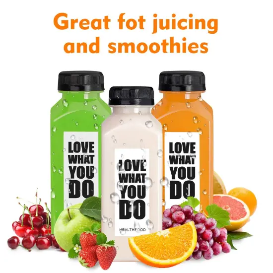 24 Pack Empty Plastic Juice Bottles {3}