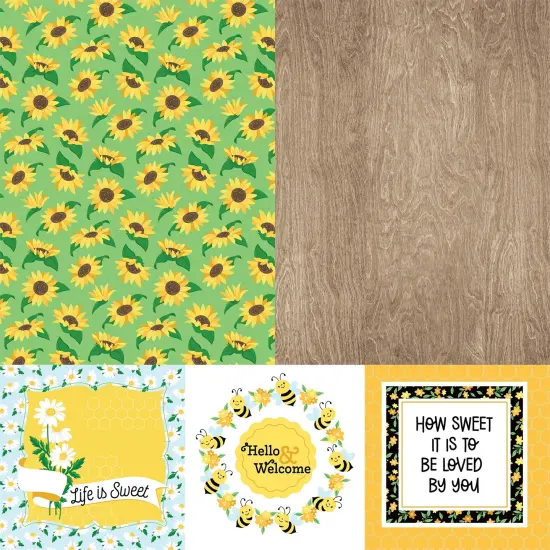 Sweet As Honey 2 Double-Sided Cardstock 12"X12" {4}