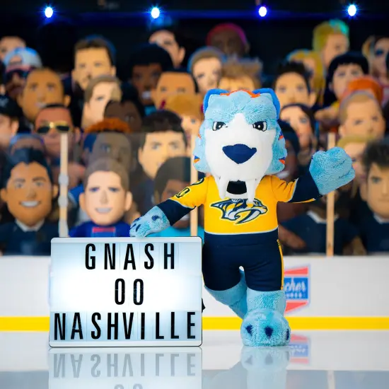 Bleacher Creatures Nashville Predators Mascot Gnash 10" Plush Figure {2}