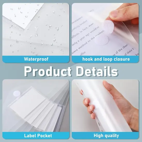 100 Pcs Binder Envelope with Hook and Loop {2}