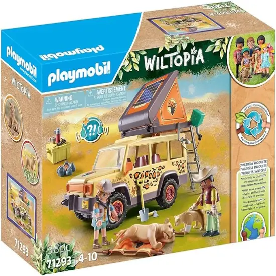 Playmobil Cross-Country Vehicle with Lions {7}