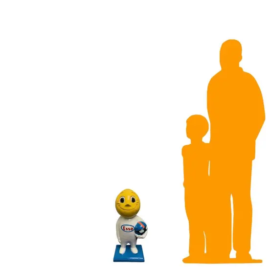 Small Oil Boy Statue {2}