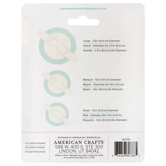 We R DIY Party Pom Pom Maker 3/Pkg-Small, Medium & Large {4}