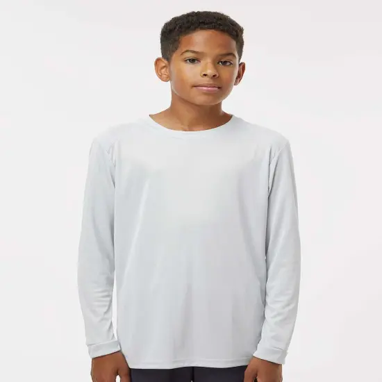Paragon&reg; Youth Performance Long Sleeve T-Shirt Mint green {5}
