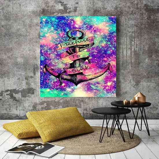 Diamond Painting Kits for Adults 5D（I Refuse to Sink） {3}