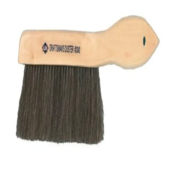 Framer Supply Comfort Curve Dusting Brush, 15" Wood Handle {2}