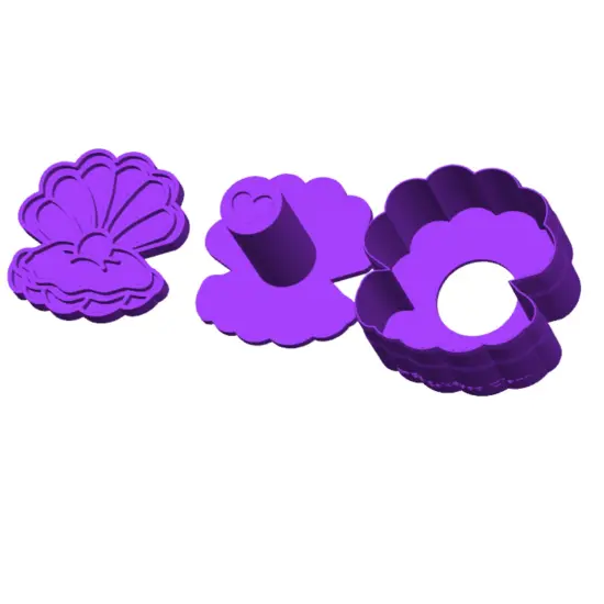 Clams Cake Pop Mold or Popper {2}