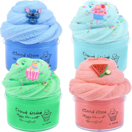 Cloud Slime Kit 4 Pack {1}