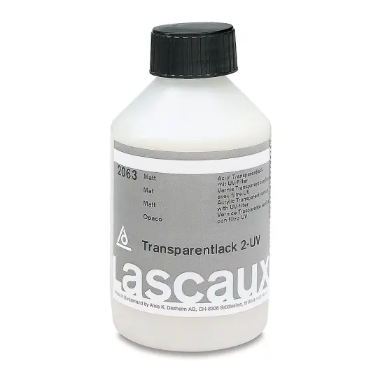 Lascaux UV Varnish - Matte, 250 ml bottle {1}
