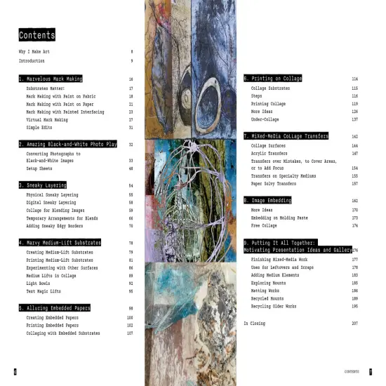 Explorations with Collage!: Merging Photographs, Paper, and Fiber {2}