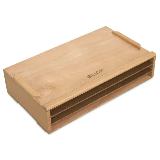 Blick - Wooden Flat File Organizer {1}