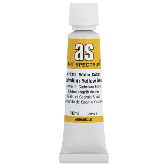 Art Spectrum Artists&rsquo; Watercolor Tube - Cadmium Yellow Deep, 10 ml {1}