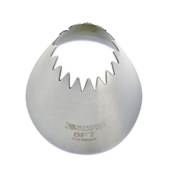 SS Decor French Decorating Tip for Elegant Ridges & Texture {1}